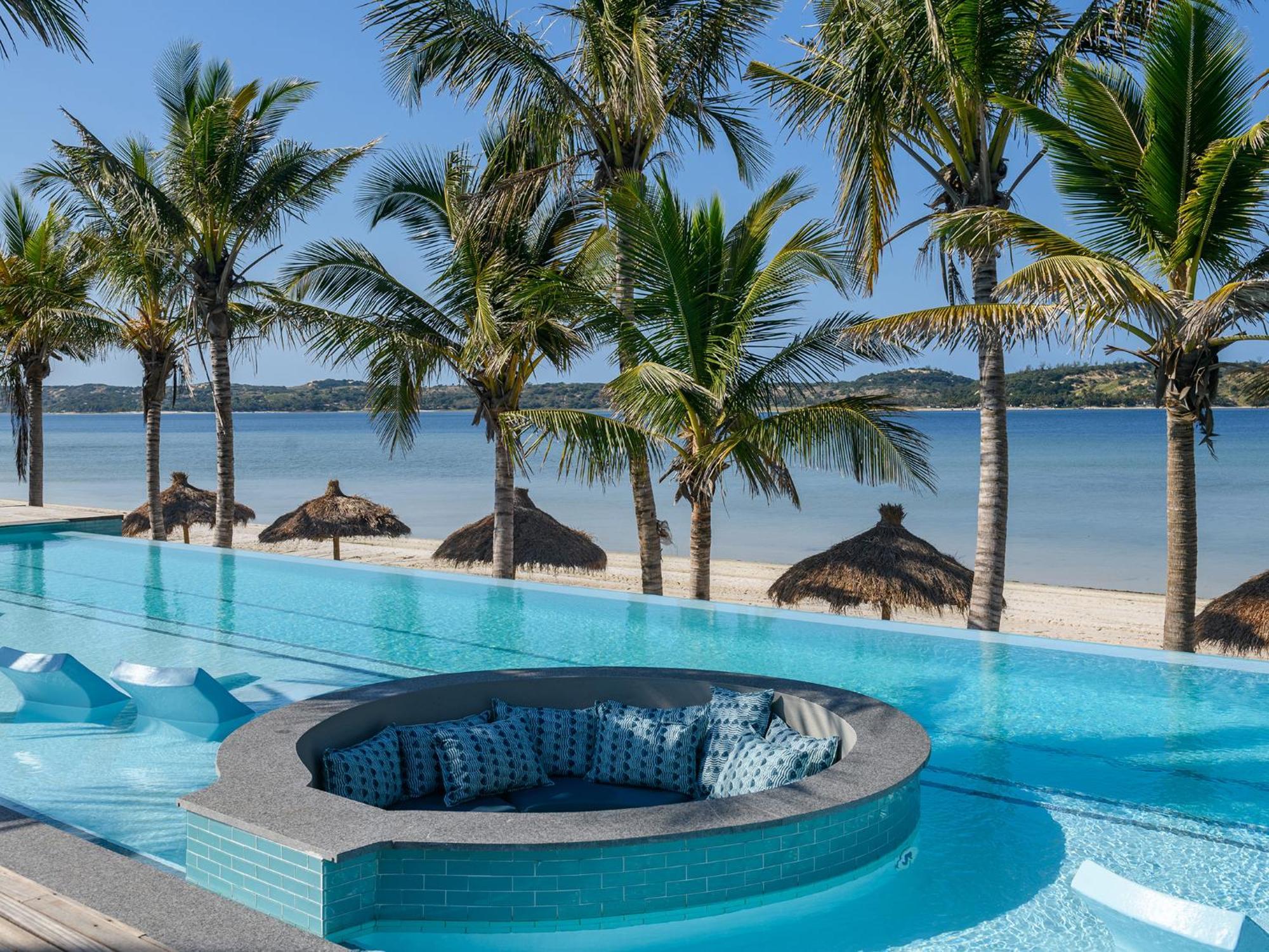 San Martinho Hotel Vila Praia Do Bilene Buitenkant foto